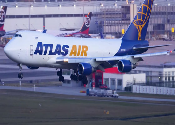 DHL porta a porta affidabile Trasporto aereo internazionale di merci Servizio in tempo reale